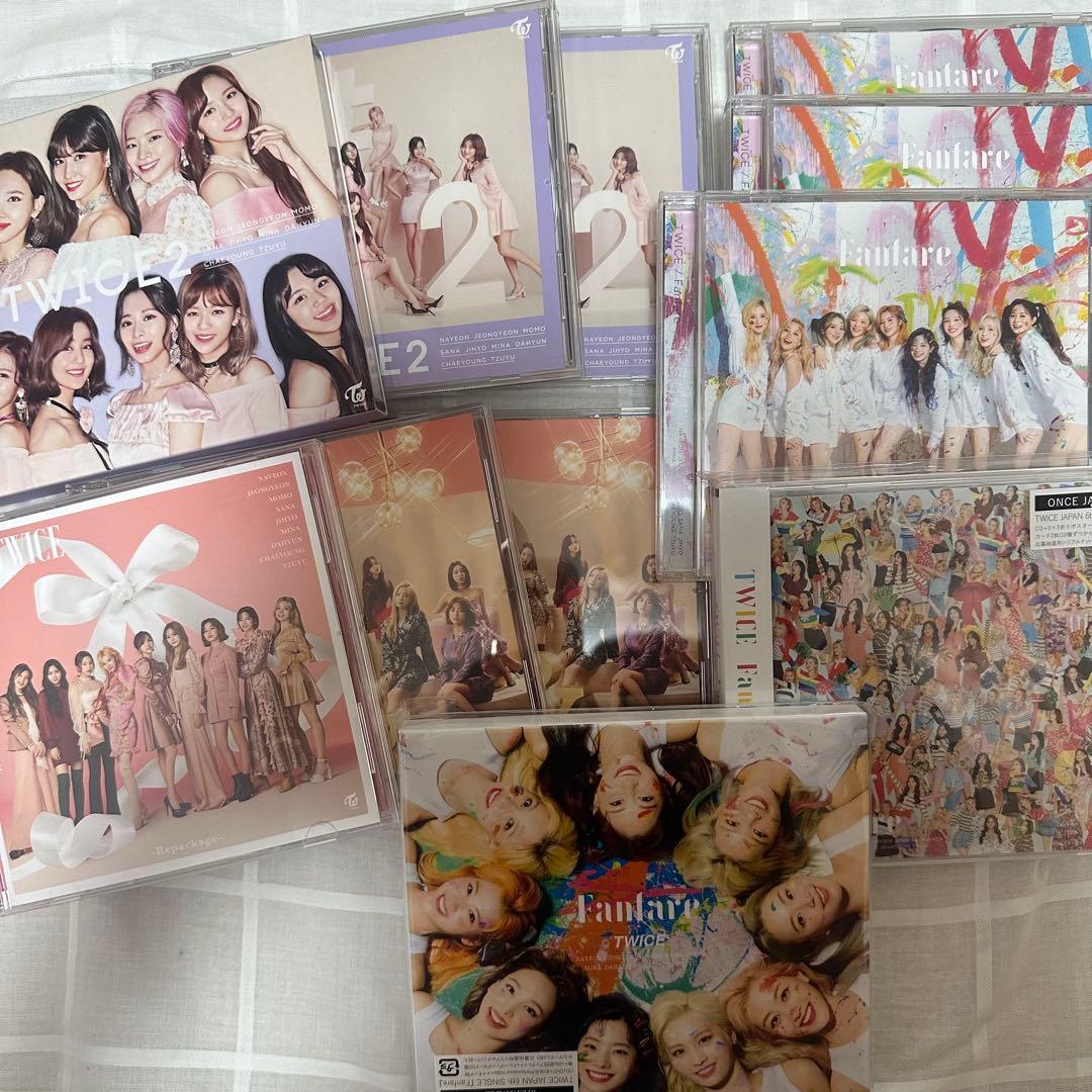 TWICE CD・DVD・グッズまとめ売り TWICE CD DVD ライブ映像あり 35枚 全てつきます まとめ売り - メルカリ