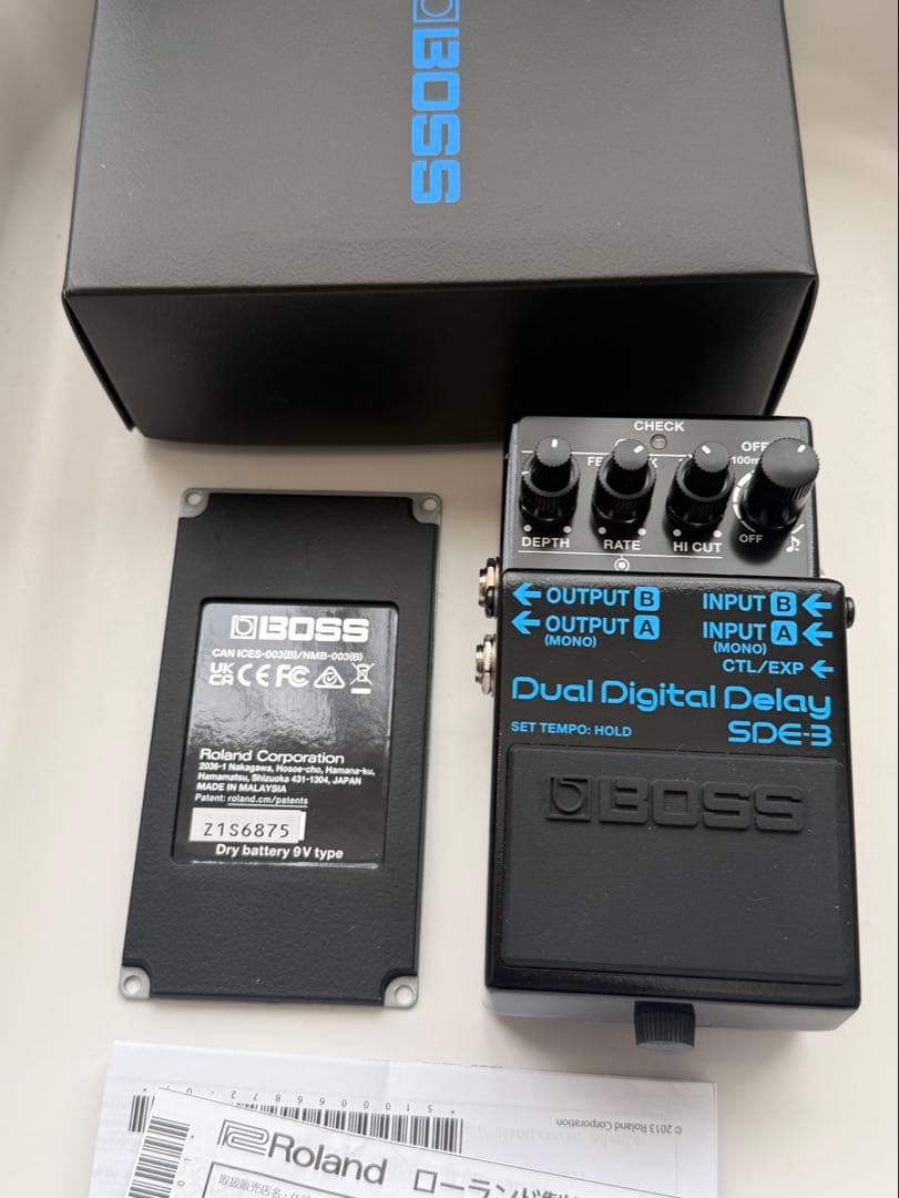 BOSS SDE-3 美品 Boss SDE-3 Dual Digital Delay Pedal – Flipside Music