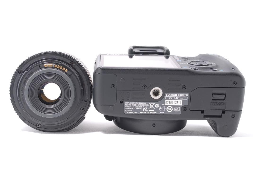 極上品✨ショット極少2100回‼️Canon Kiss X3✨一眼レフデビューに！