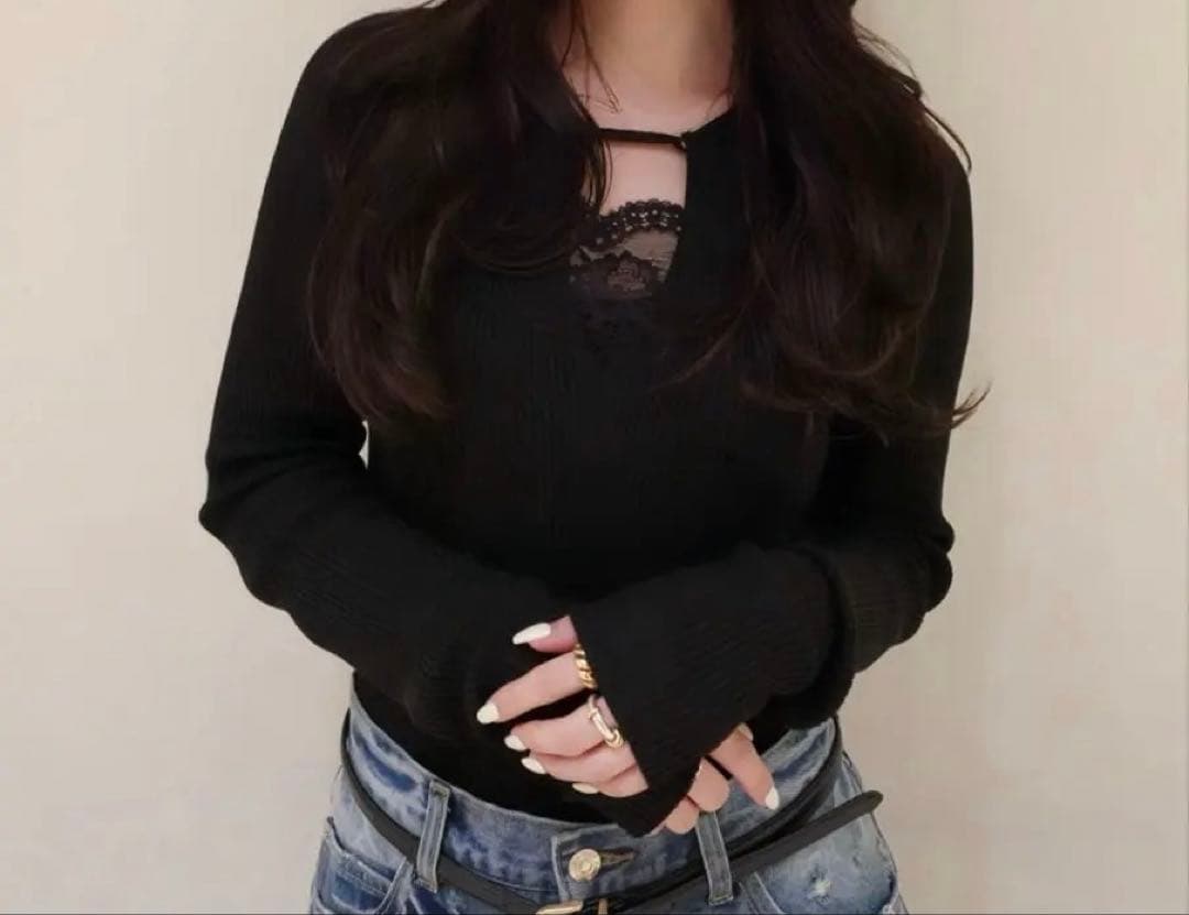 トップス senee decollete cut-out bodysuit decollete cut-out bodysuit（デコルテカットボディースーツ）（T