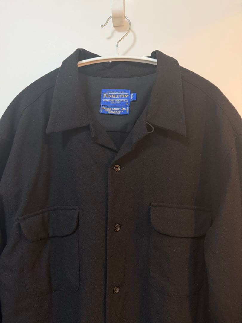 PENDLETON ペンドルトン　ボードシャツ　ソリッド　ブラック セール】【PENDLETON】別注 ボードシャツ（シャツ/ブラウス