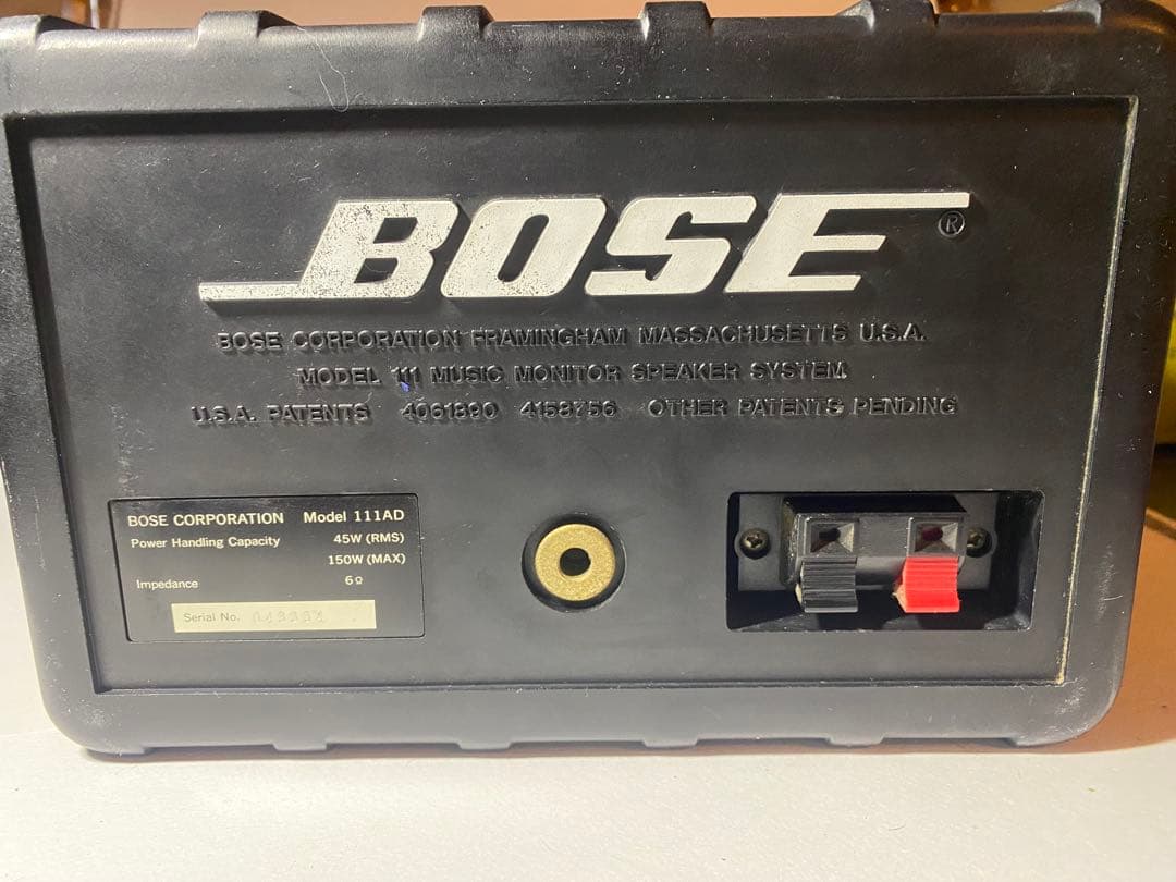 Bose スピーカー111AD セット