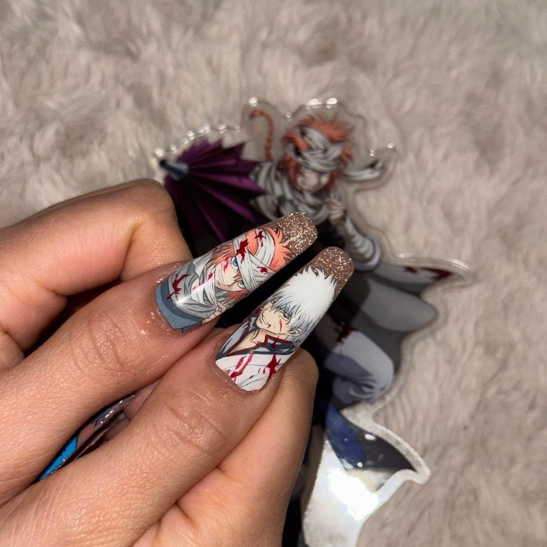 プレインシート ネイルチップ 痛ネイル ネイルシール - メルカリ