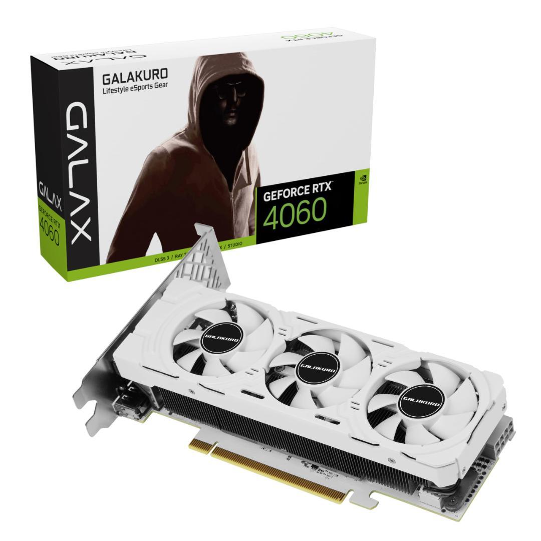 玄人志向 RTX4060 LP 白色モデル 未使用 開封済