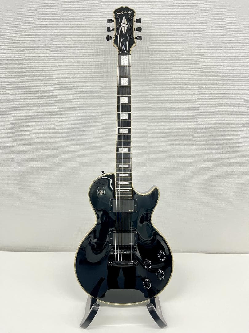 エピフォン カスタム ／　エボニー EMG Epiphone エピフォン Les Paul Custom Ebony レスポール・カスタム