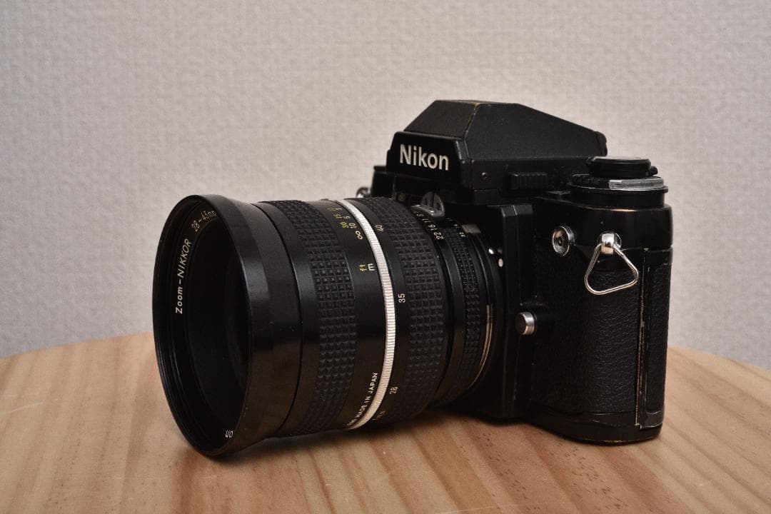 フィルムカメラ Nikon F3 + 28-45mm 4.5