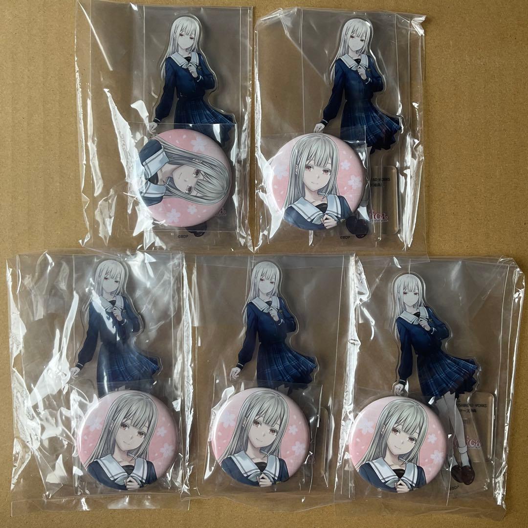 バンドリ! Ave Mujica アクリルスタンド　缶バッジ　若葉睦　5セット Amazon.co.jp: バンドリ Ave Mujica 1st アクリルスタンド モーティス