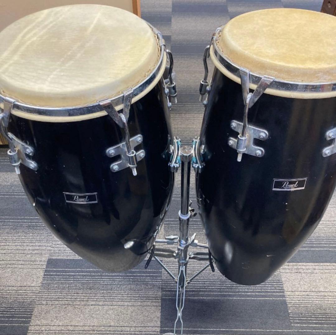 Pearl コンガ 黒　4/22処分 楽天市場】ヌメ革（コンガ｜パーカッション・打楽器）：楽器・音響機器