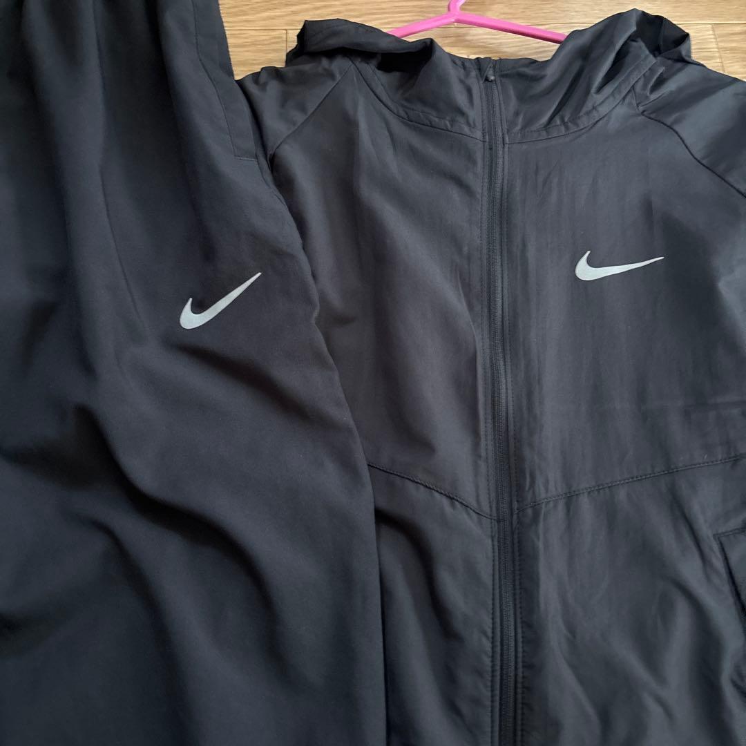 Nike ウィンドブレーカー上下セット ブラック S NIKE】ロゴ ウィンドブレーカー 上下セット ブラック/送料無料 (Nike
