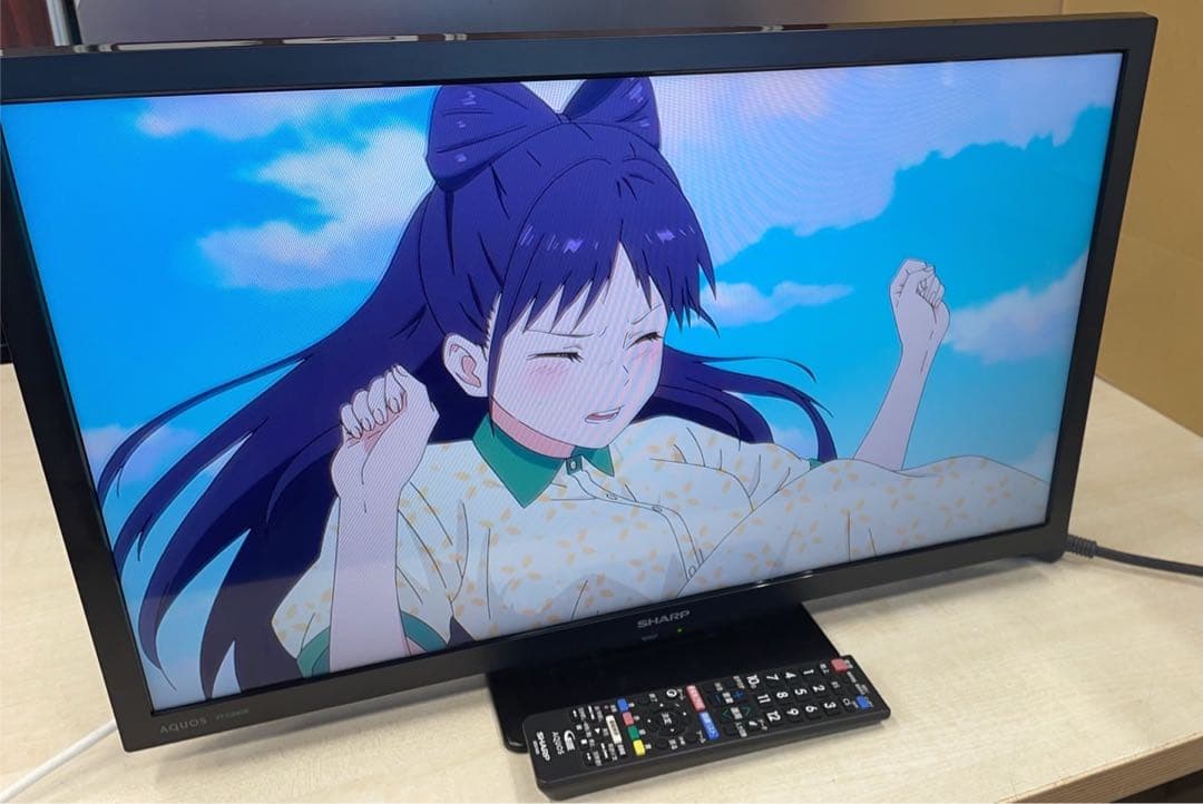 ★中古美品！SHARP 液晶テレビ　24v型　2TC24DE 2022年製
