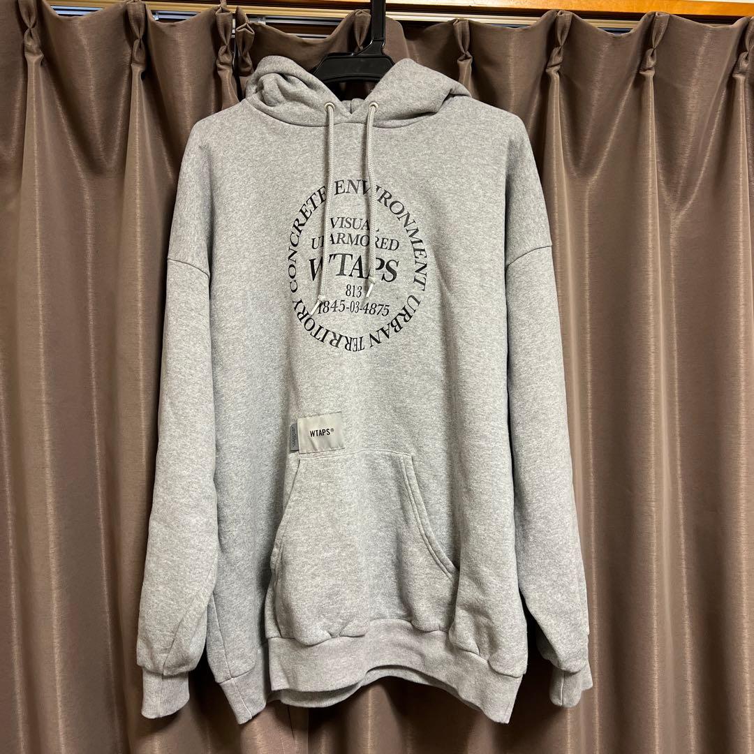 WTAPS グレー パーカー XL 楽天市場】WTAPS ダブルタップス パーカー サイズ:L 23AW サークルロゴ