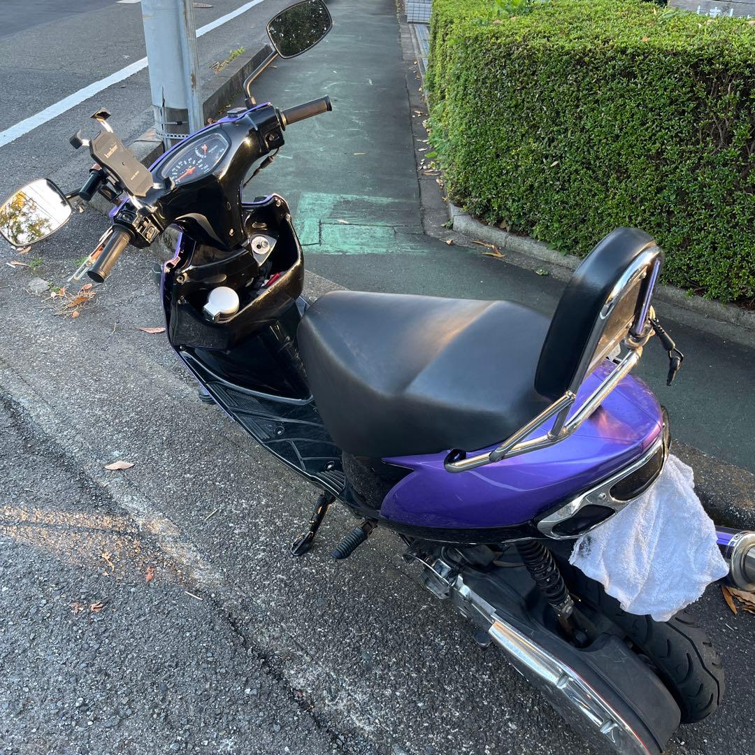 アドレスV125G フルカスタム 紫 ワンツー 交○ - メルカリ