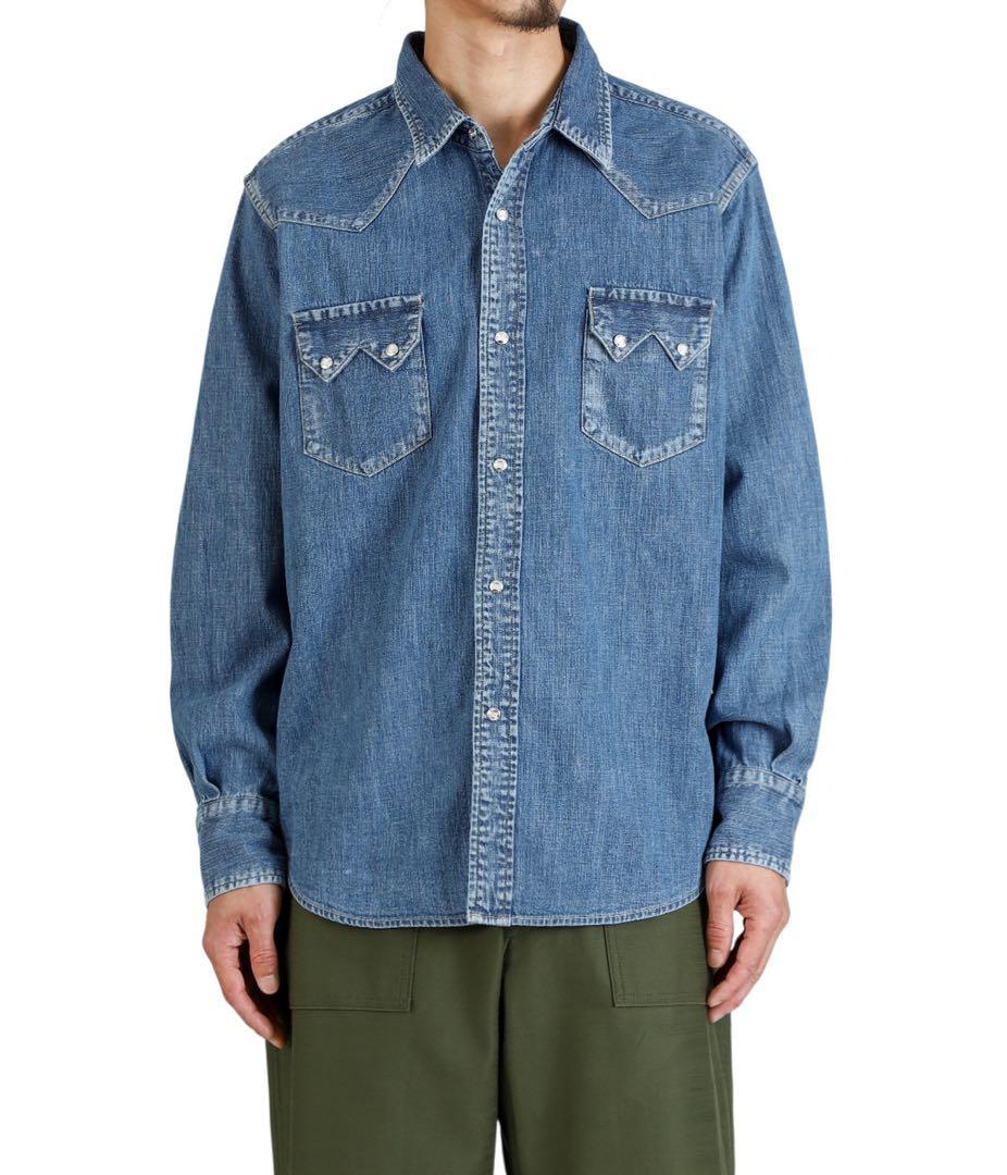 SD Denim Western Shirt Vintage Wash サイズM - メルカリ