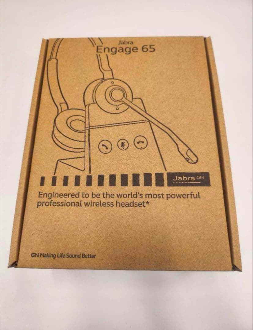 新品未使用 Jabra Engage 65 Stereo ワイヤレスヘッドセット 59742cb0332ff0ed1aa1168b7f1ade