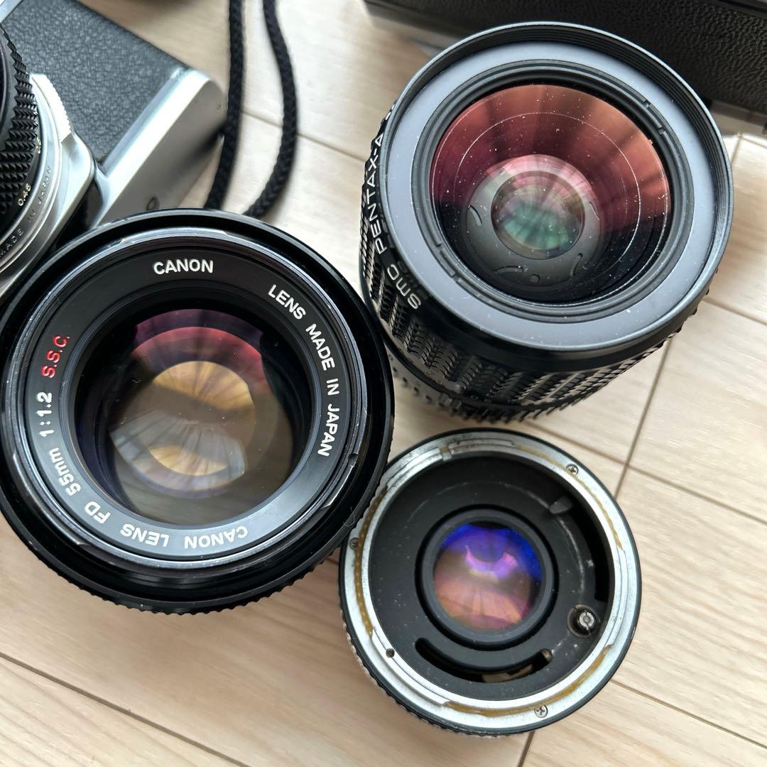 ジャンク フィルムカメラ レンズ 8点セット - メルカリ