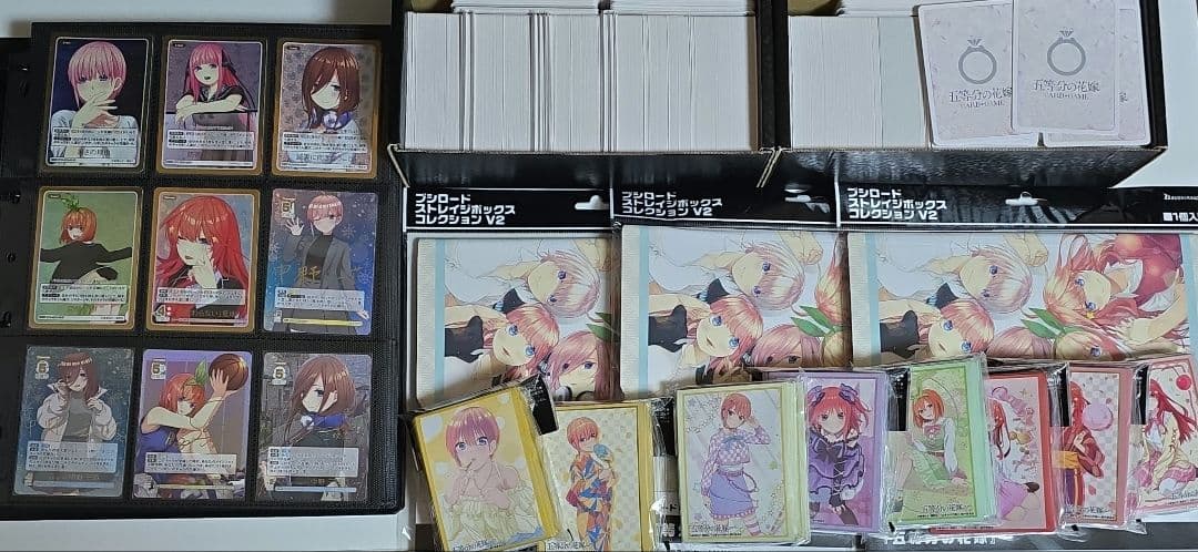 断*ト様 五つ子の花嫁カードゲーム まとめ売り 五等分の花嫁 カードゲーム｜ブシロード オンラインストア