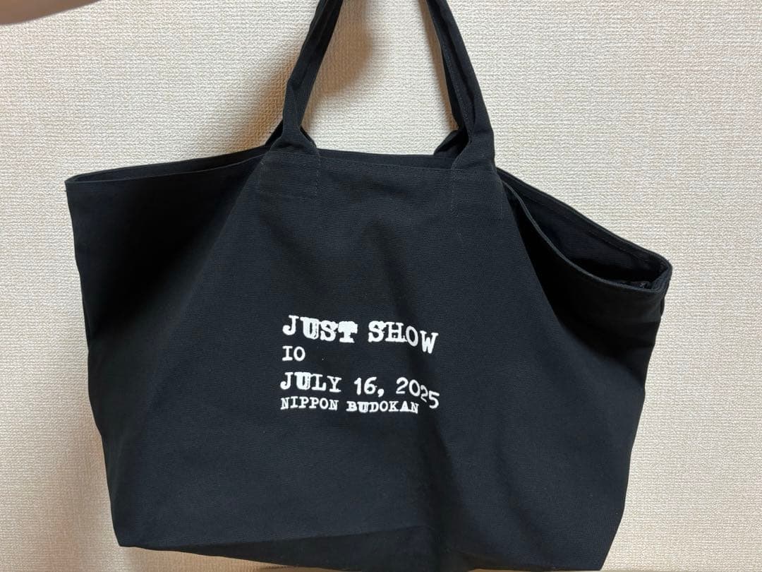 IO 武道館JUST SHOW トートバッグ - メルカリ