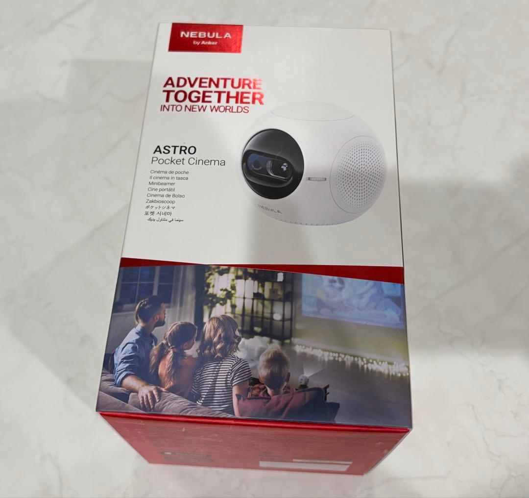 NEBULA ASTRO Pocket Cinema プロジェクター　本体 Anker NEBULA Astro Mini Portable Projector, Kids Pocket Cinema