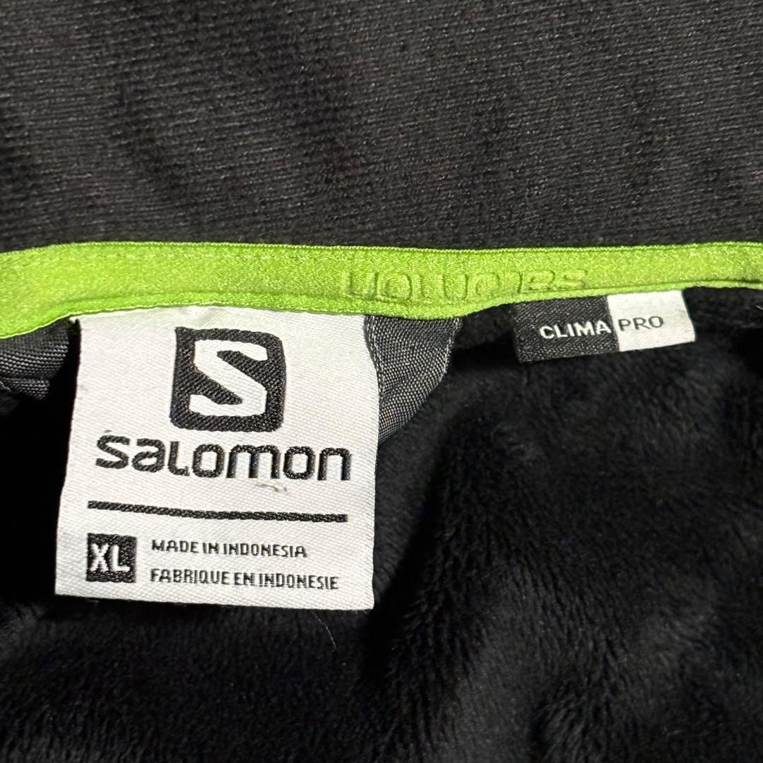 完品 00s SALOMON サロモン マウンテンパーカー パフジャケット 紺色