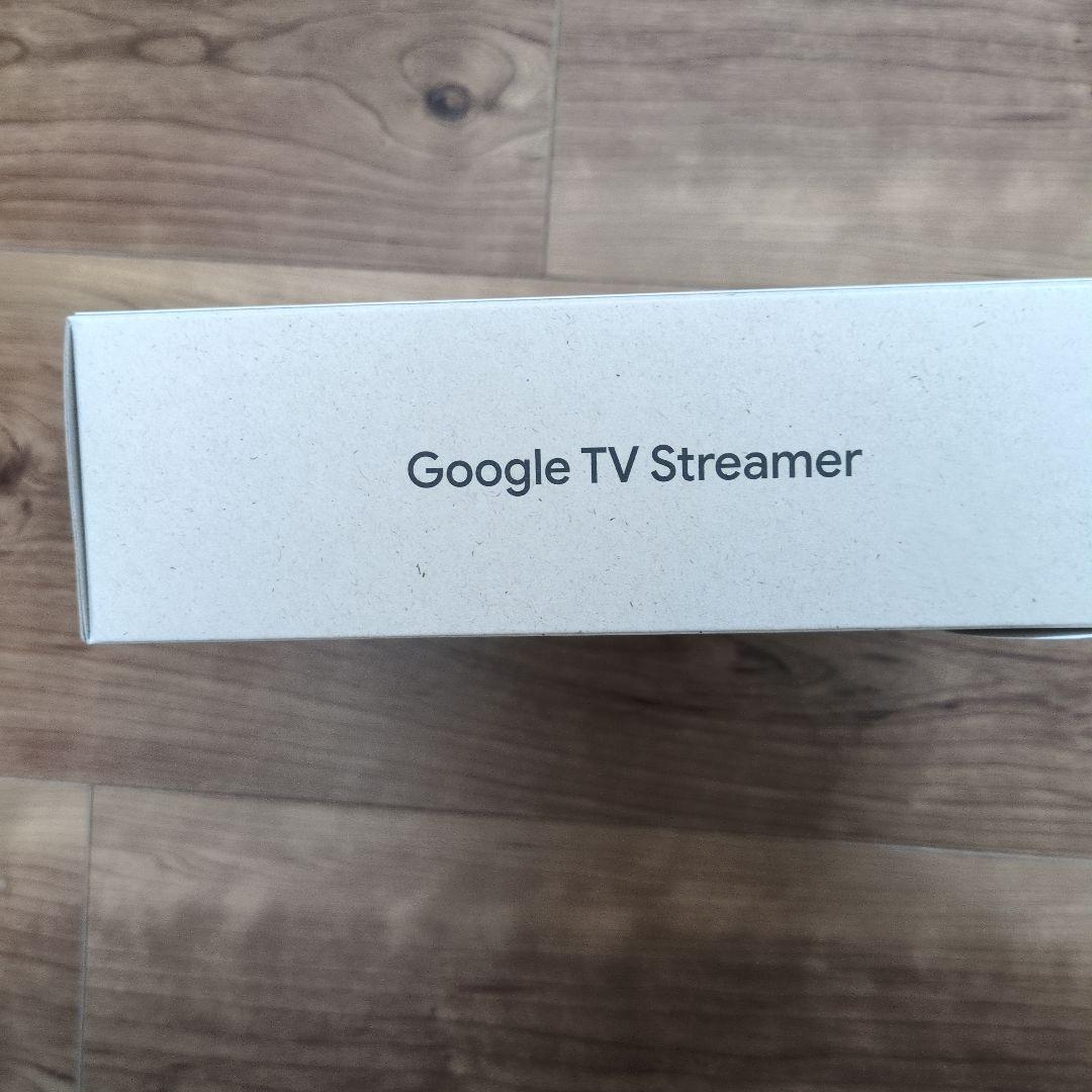 【新品未開封】Google TV Streamer（4K）本体