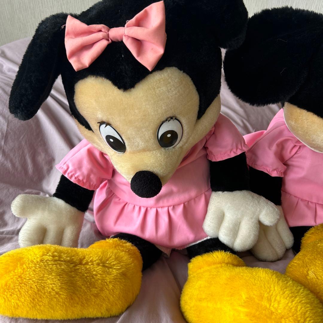 80s BIG 特大ミニーちゃん レア 東京ディズニー 昭和レトロ - メルカリ