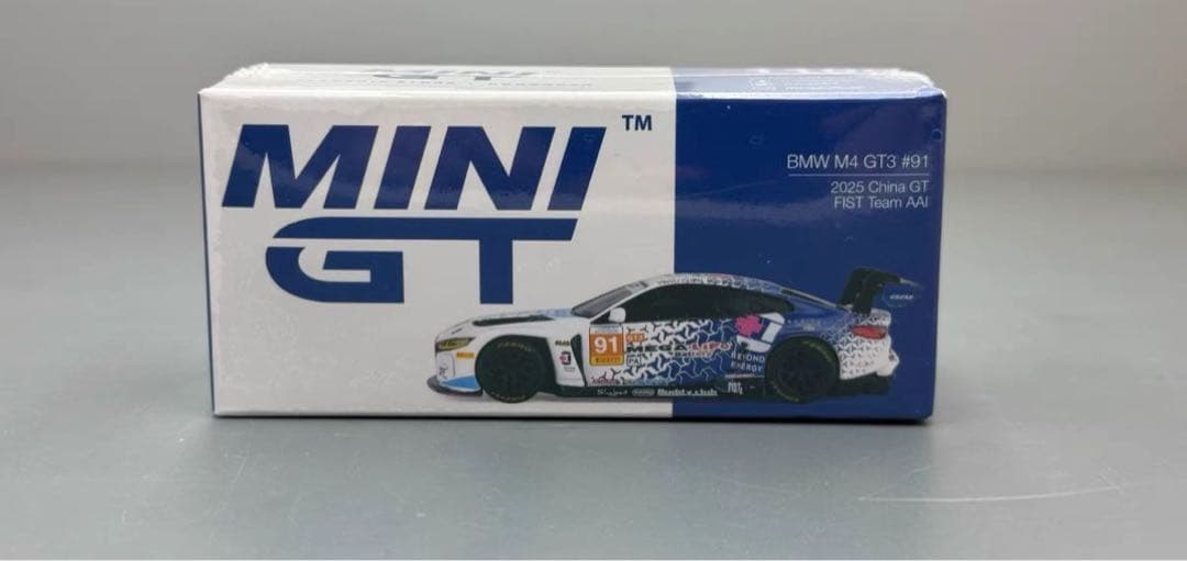 minigt ミニGT BMW M4 GT3 中国限定　#91 ③ MiniGT BMW M4 GT3 #91 2025 China GT FIST Team AAI China Flagship