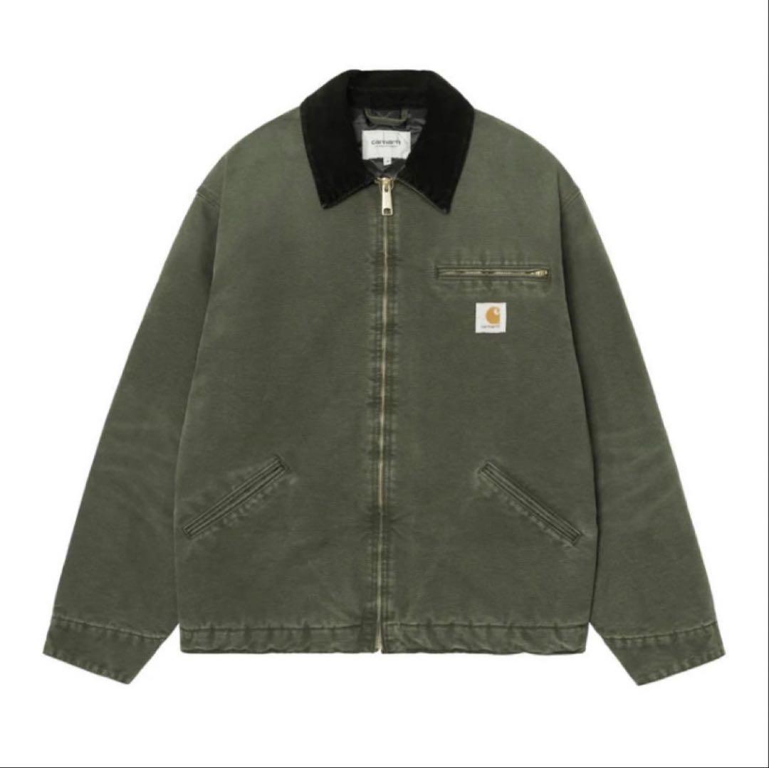 【最安値】carhartt wip OG DETROIT JACKET The return of the OG. Carhartt WIP Detroit Jacket Olive / Black Rigid.