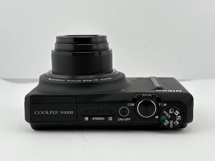 ★美品★ ニコン COOLPIX S9100 ノーブルブラック★機能良好★