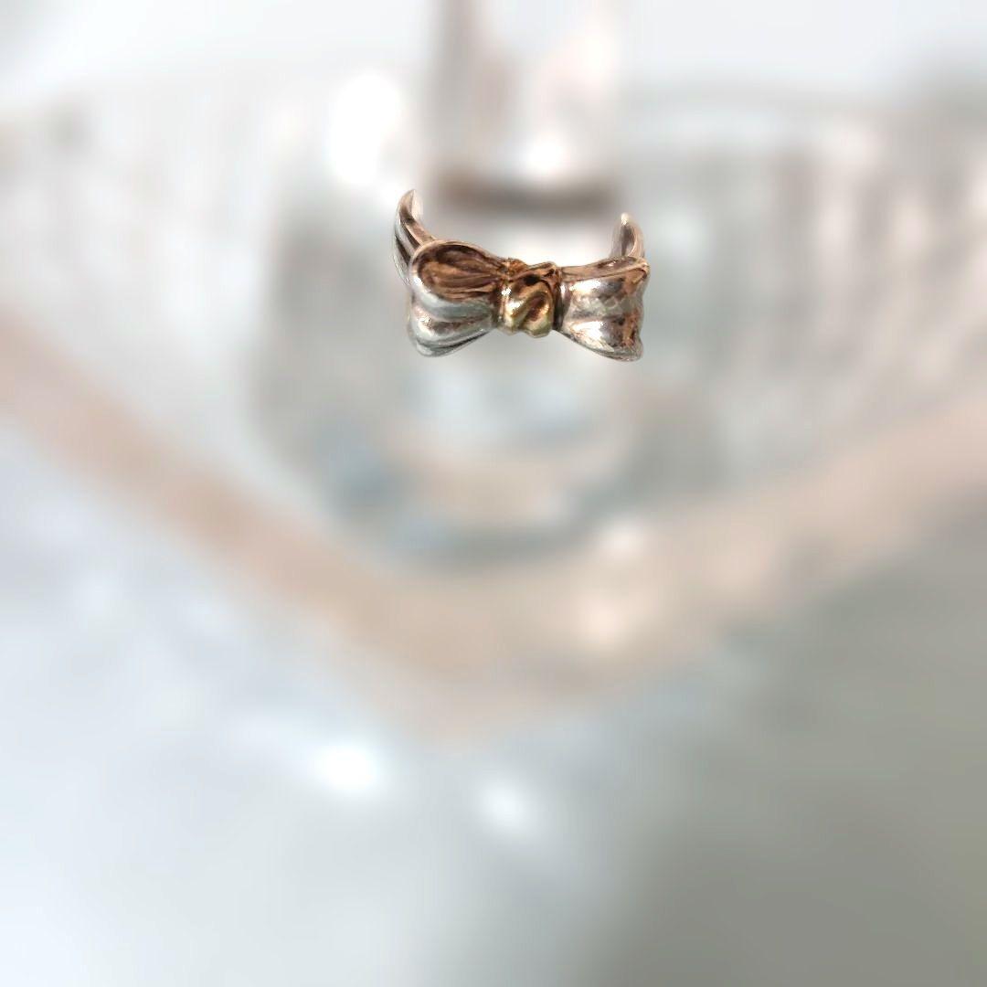Tiffany & Co. リボンリング　10号 ヴィンテージ TIFFANY&Co.】ティファニー リボン ヴィンテージ シルバー925 10号