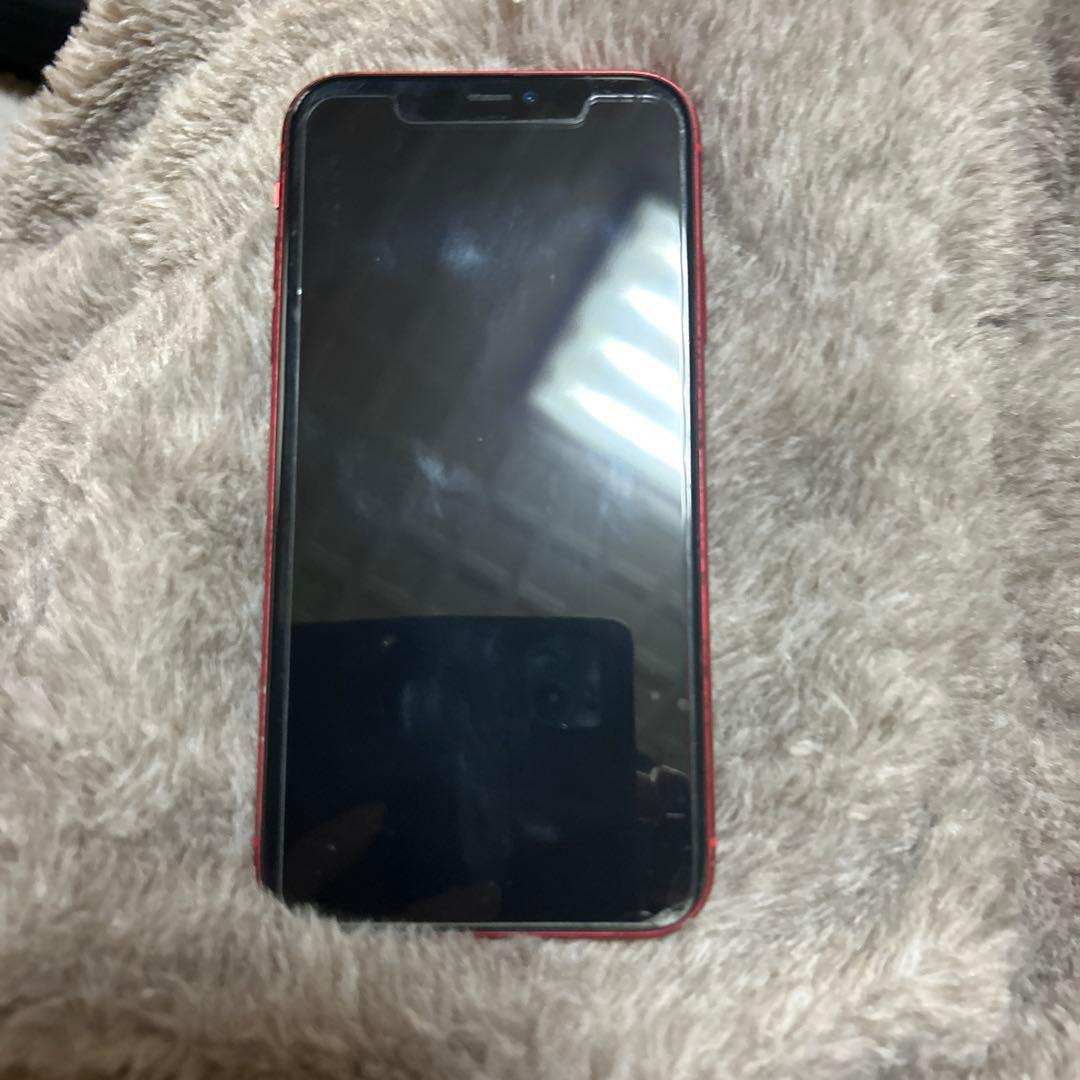 S*）様 iPhone11 レッド　128GB 動作確認済　画面背面、割れ無し iPhone 11の背面ガラス割れ修理は札幌市西区スマートクリアへ｜即日