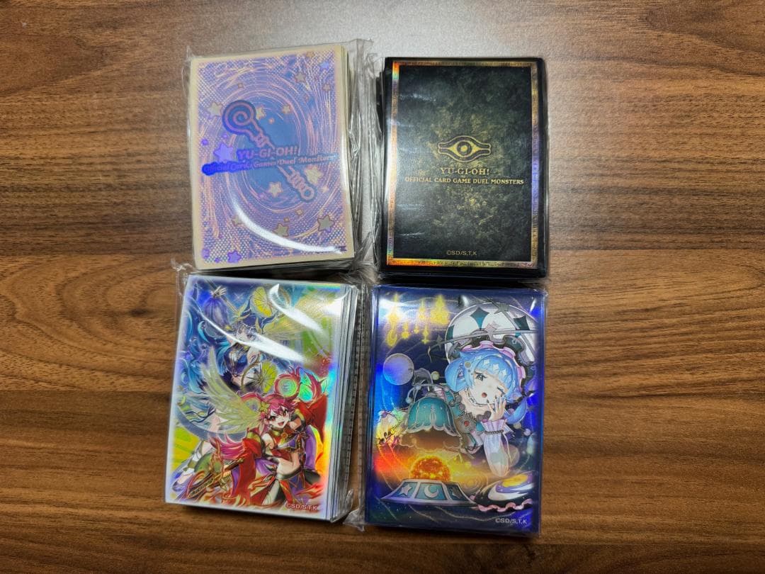 遊戯王　ニューロン　スリーブ　4種　未開封 未開封】ウズヒメの御巫(ニューロン)/スリーブ100枚入り - メルカード