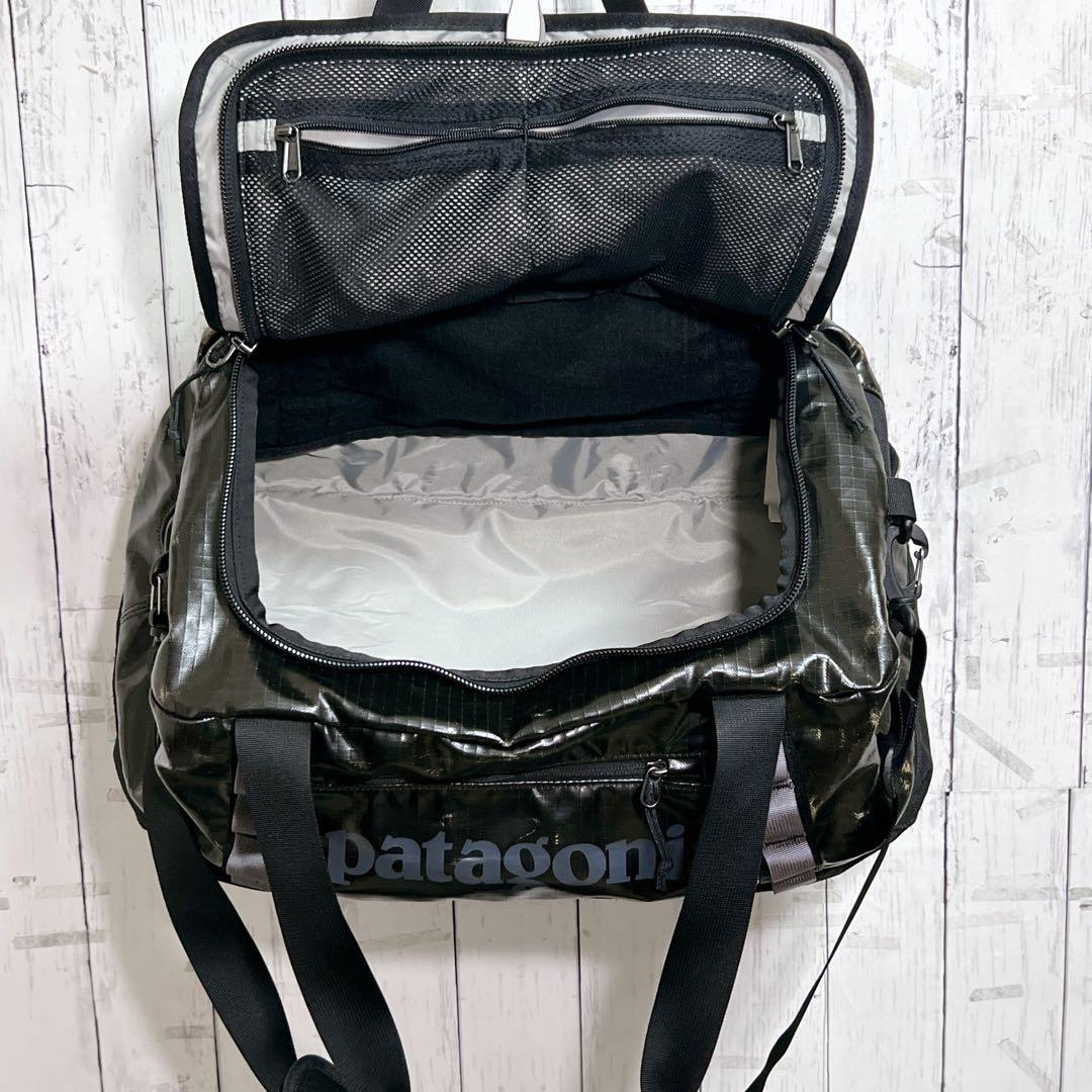 【人気】Patagonia ボストンバッグ 45L 黒 部活 旅行 定番 人気】Patagonia ボストンバッグ 45L 黒 部活 旅行 定番 人気Patagonia