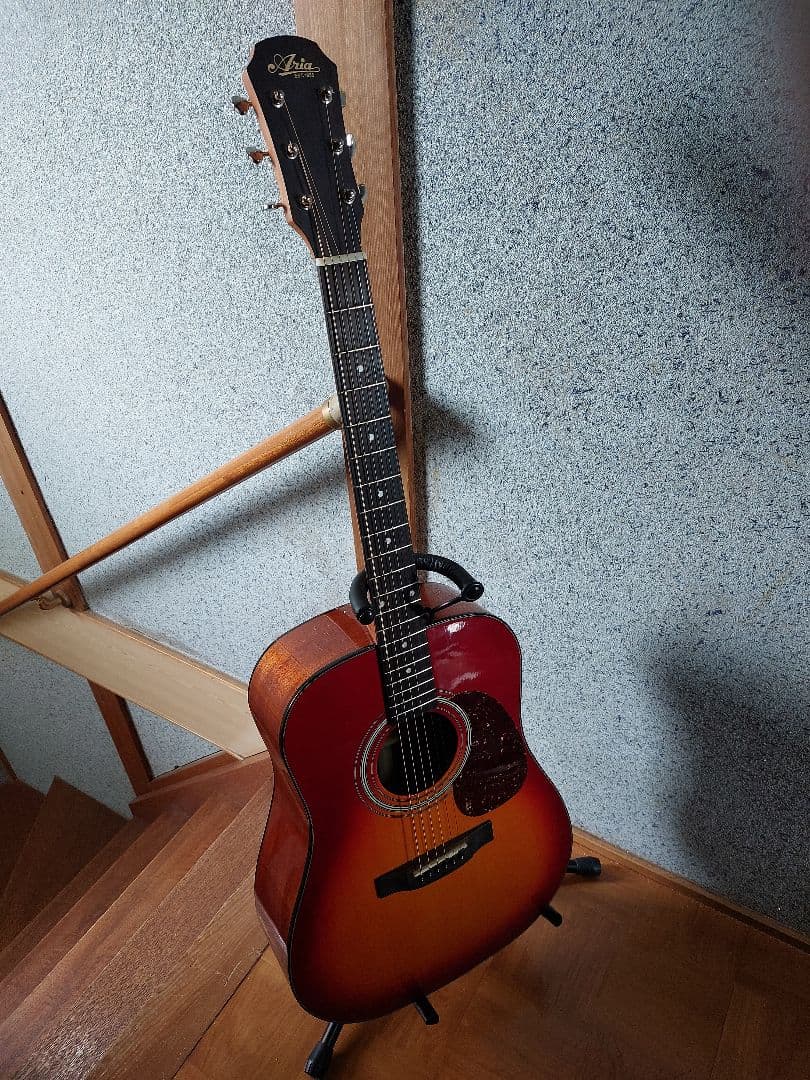 ARIA AD 211　調整品 売り切りセール今日まで 調整済 アリア AD-211アコースティックギター : タケヤ楽器 調整済みで