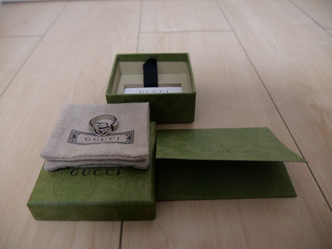 GUCCI ダブルG キーモチーフ リング □GUCCI□Double G key ring□カワイイ 鍵モチーフリング (GUCCI/指輪