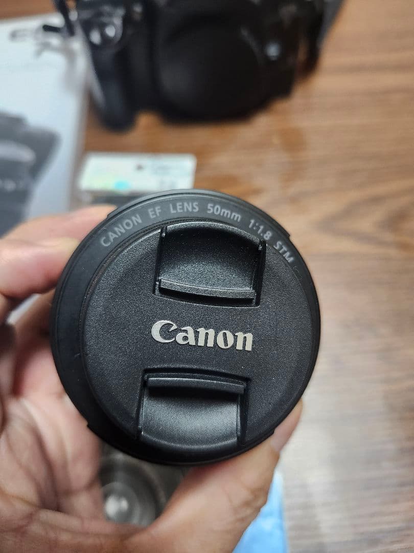 Canon EOS 7 50mm 1.8　バッテリーパック・カタログ付き