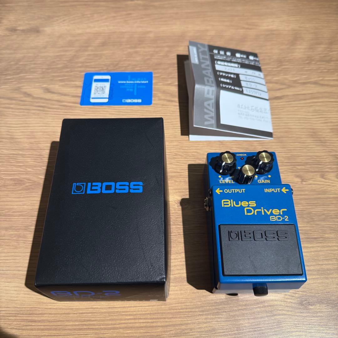 【本日限定値下げ！】BOSS Blues D BD-2 BOSS 【BOSS×IKEBEクリアポーチプレゼント】BD-2 [Blues Driver