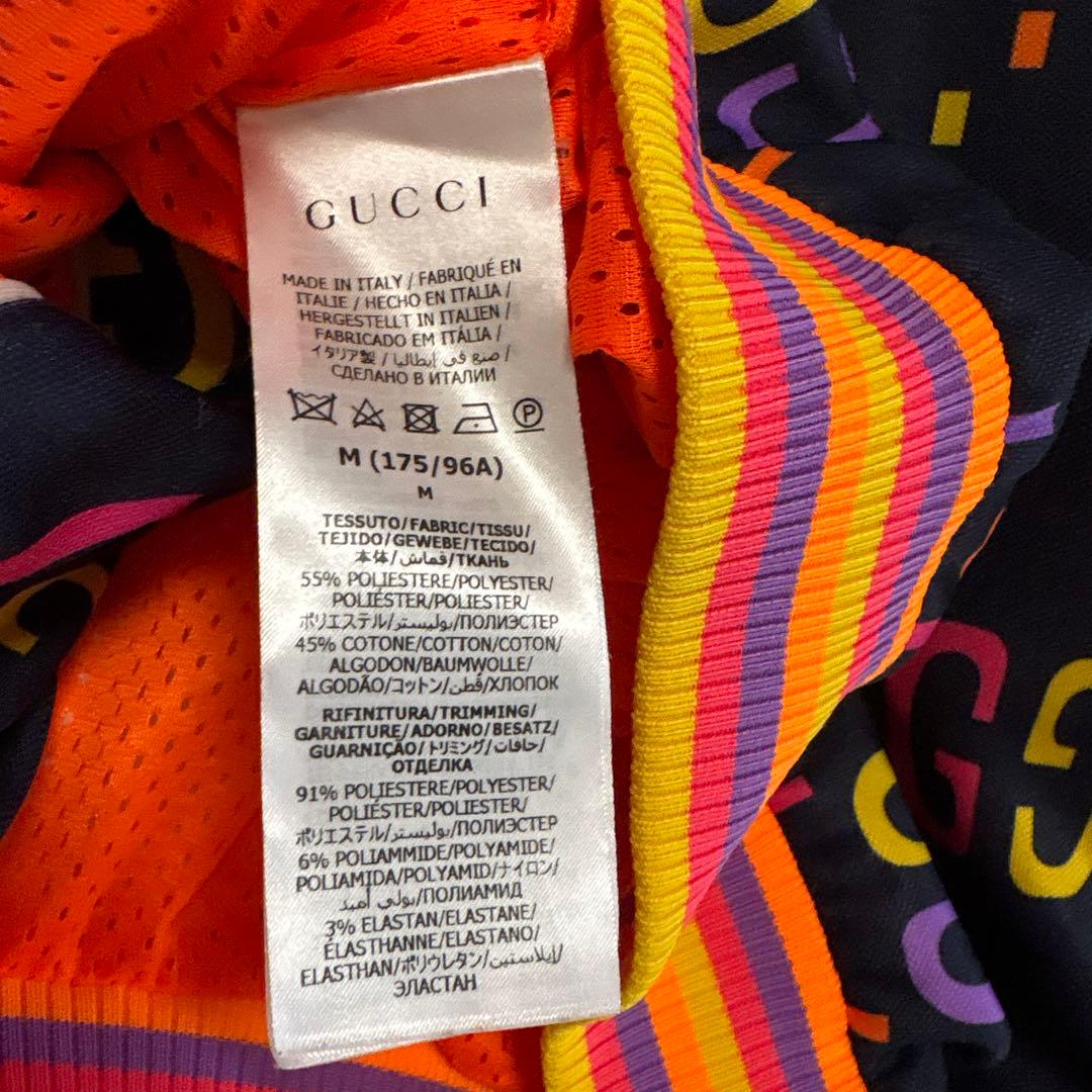 GUCCI テクニカルジャージ ジャンボGG 総柄ジップジャケット