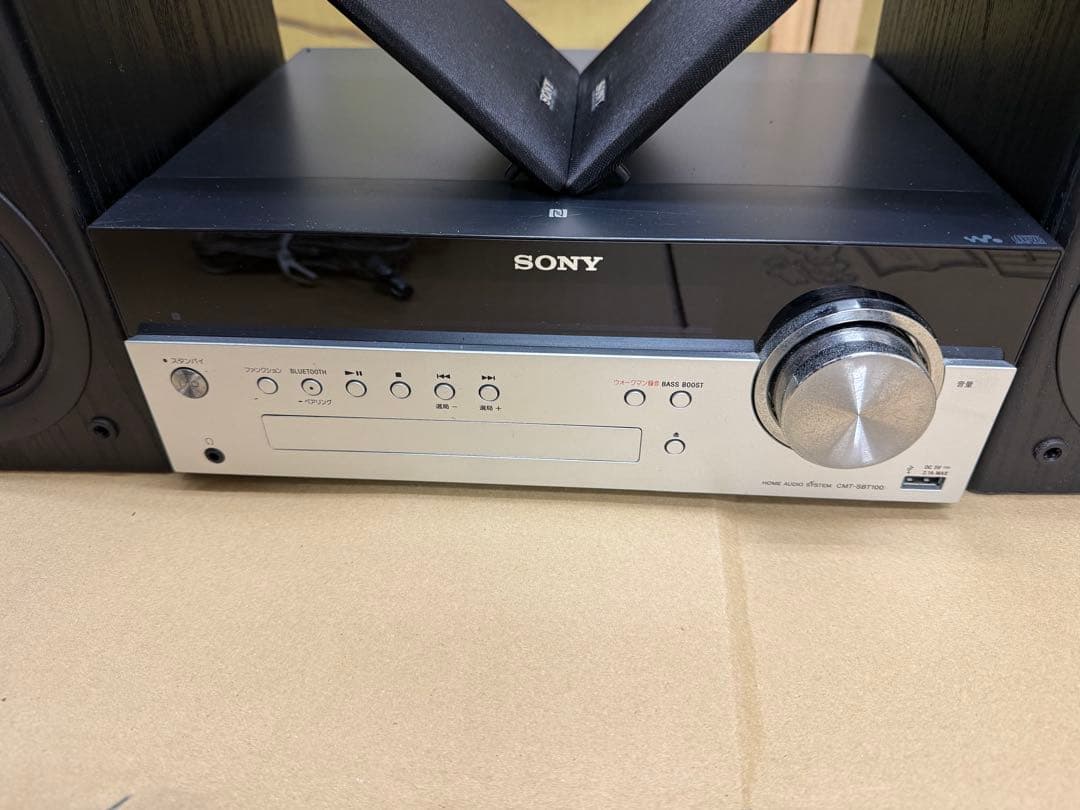 SONY CMT-SBT100 ミニコンポ Bluetooth CD