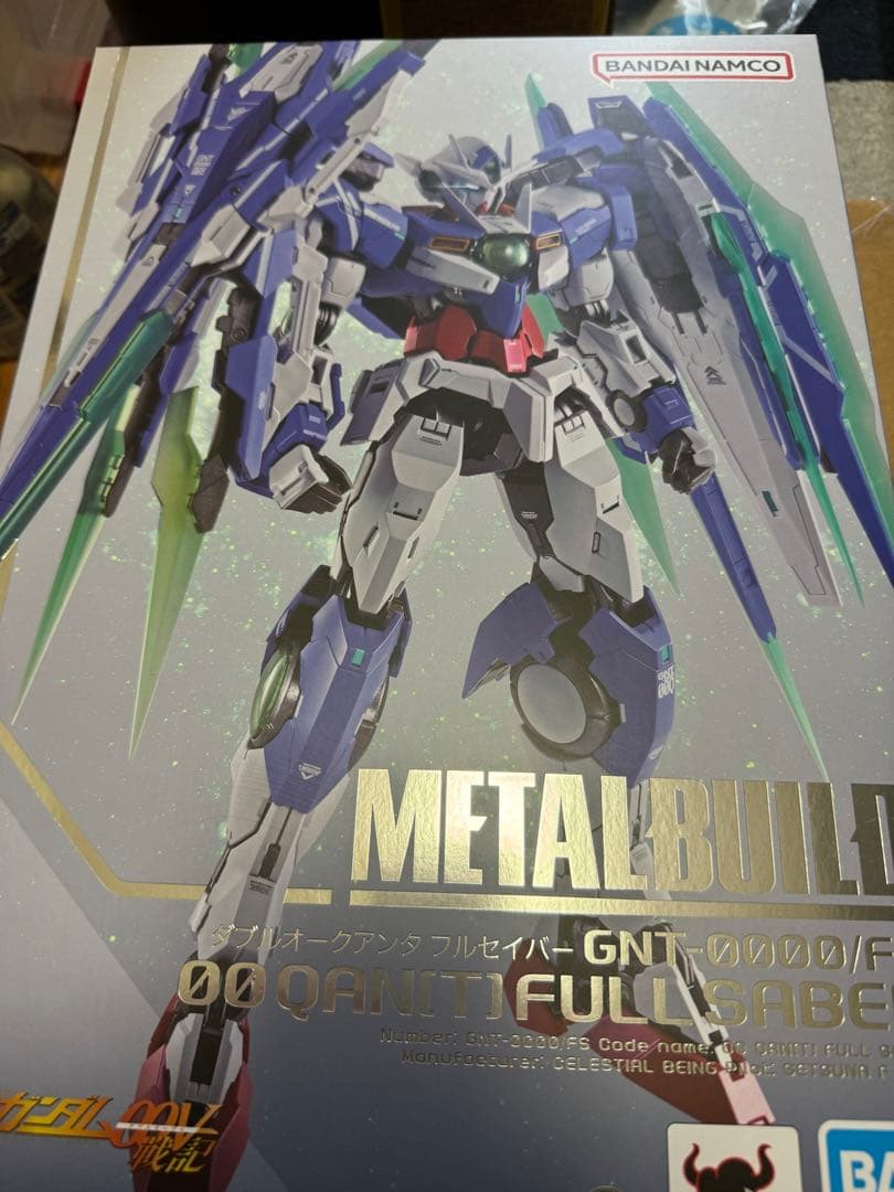 LBUILDダブルオークアンタ フルセイバー 魂ネイション 輸送箱未開封 BANDAI - 魂ネイション2024 METALBUILD ダブルオークアンタ フル