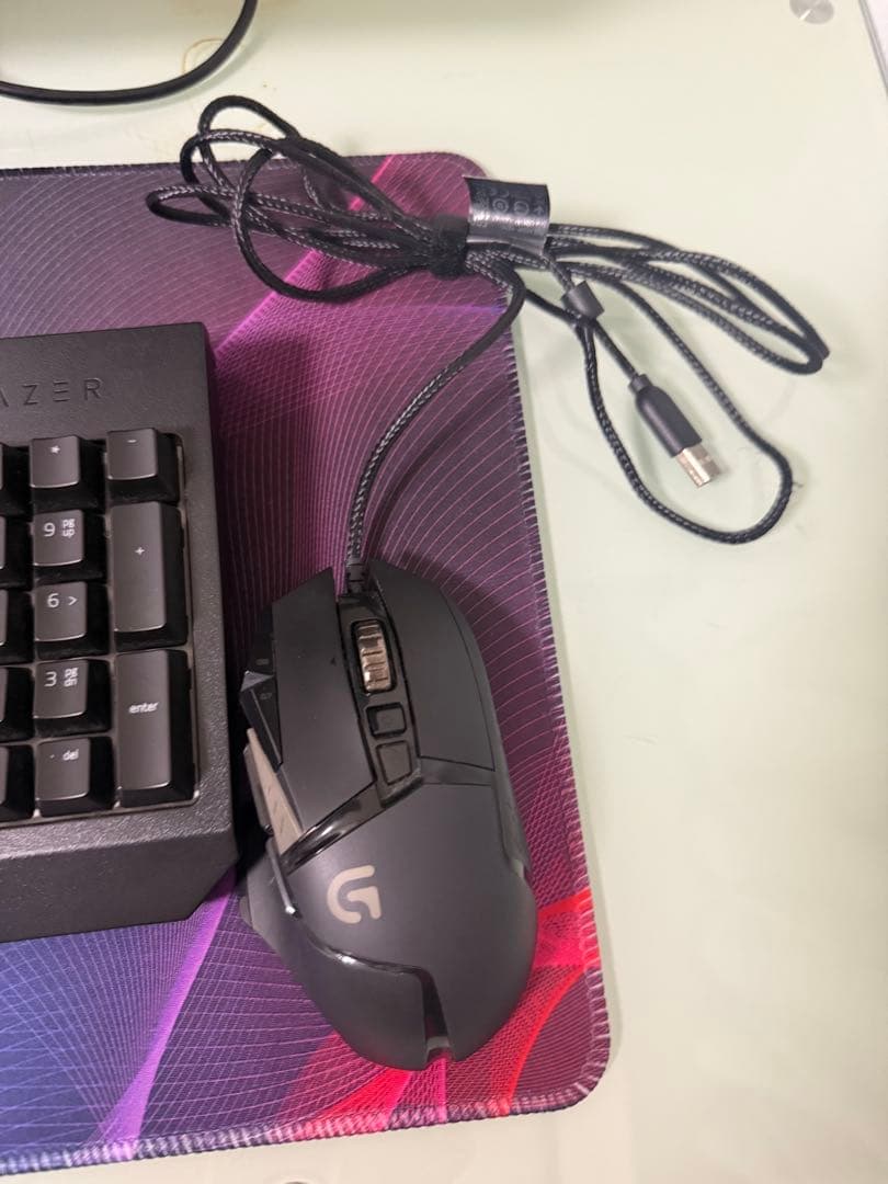 Razerキーボードとg502とXIMAPEXセット