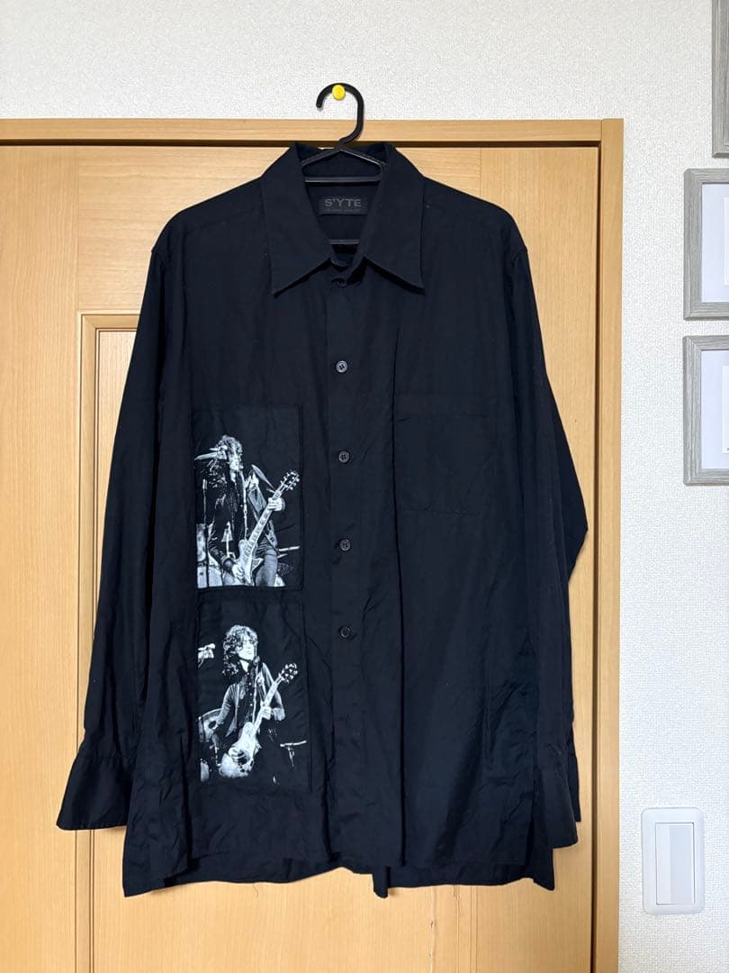 yohji yamamoto s'yte×marquee club パッチシャツ サイト s'yte ヨウジヤマモト YOHJI YAMAMOTO マーキークラブ marquee