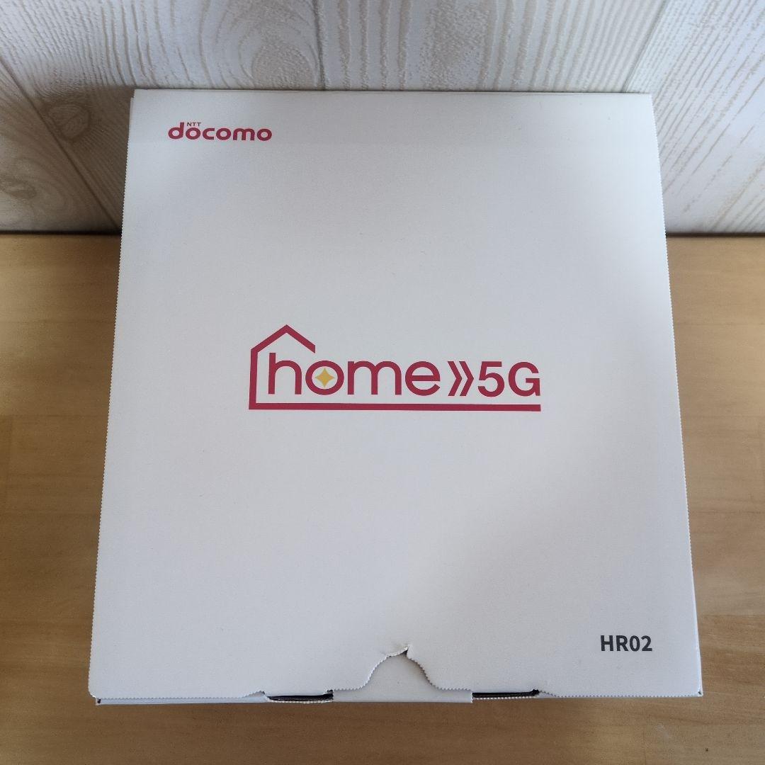 docomo  5G HR02 新品未使用品 Galaxy 「新品未使用品」home 5G HR02 [ダークグレー] WiFiルーター