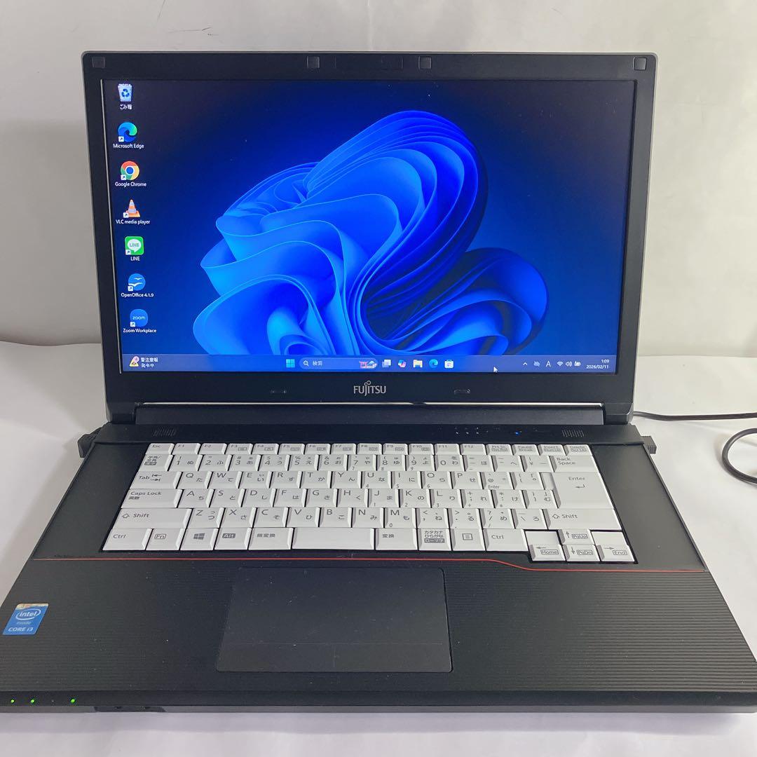 LIFEBOOK 15.6 Win11/ SSD128GB DVD搭載 中古パソコン 富士通 LIFEBOOK A359/BX Windows11 Pro Core i3 8130U