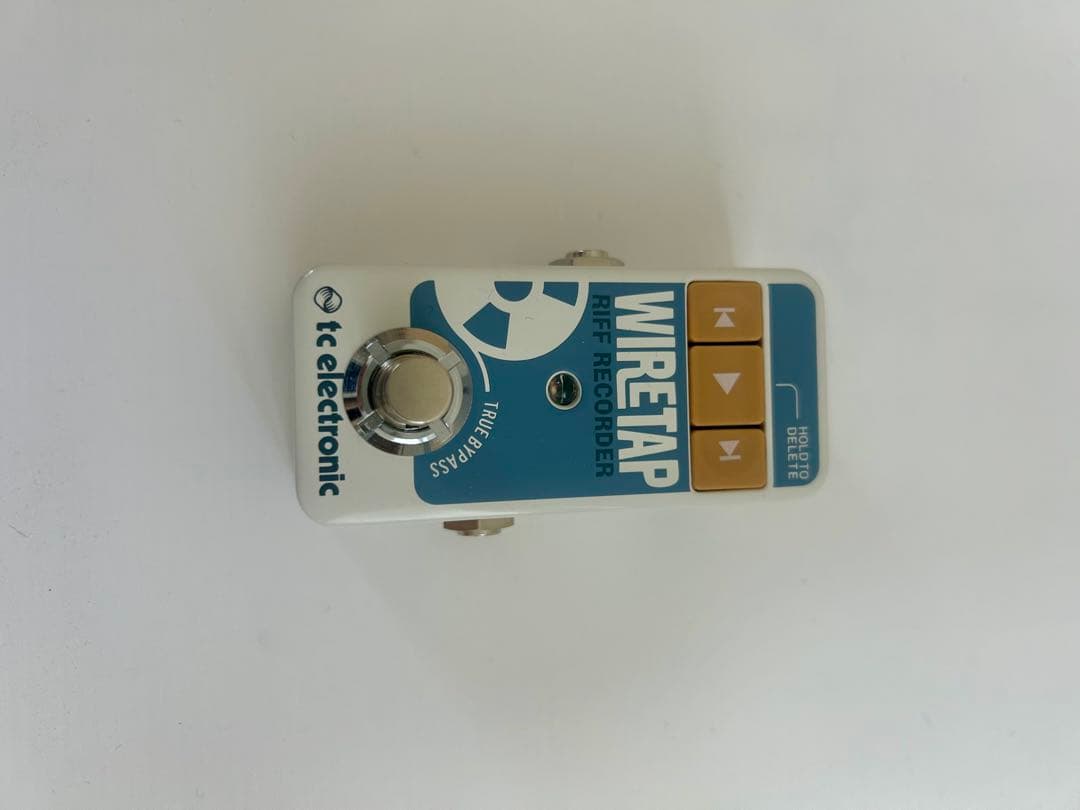 ギター tc electronic WIRETAP t.c.electronic Wiretap Riff Recorder コンパクトリフレコーダー