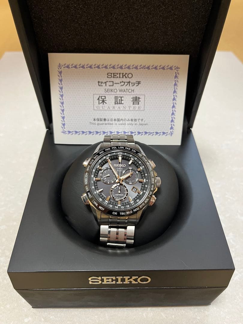 ⭐︎本日限定特価⭐︎SEIKO アストロン クロノグラフ ※オーバーホール済 アストロン｜洗練されたスタイリングと、進化を止めない唯一無二の機能