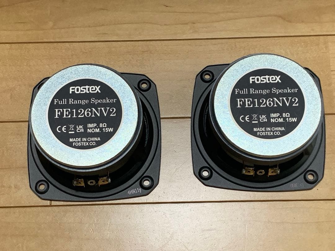 フォステックス FOSTEX FE126NV2 フルレンジスピーカー