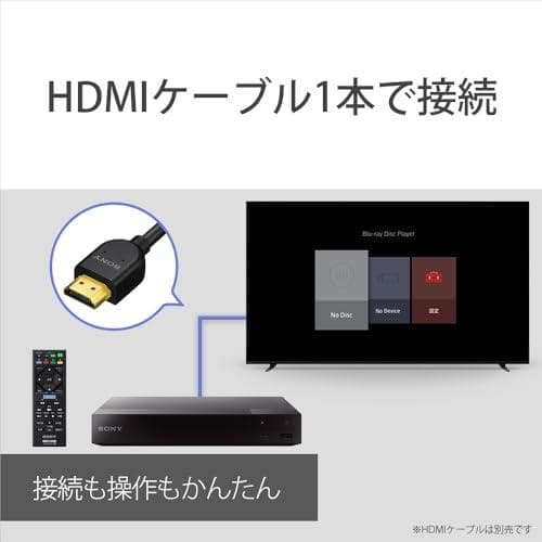ソニー ブルーレイプレーヤー/DVDプレーヤー 2025年モデル コンパクト m
