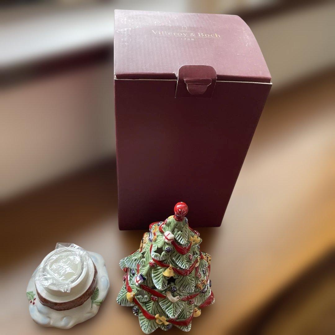 Villeroy & Boch クリスマスツリー 型キャンドルホルダー - クリスマス
