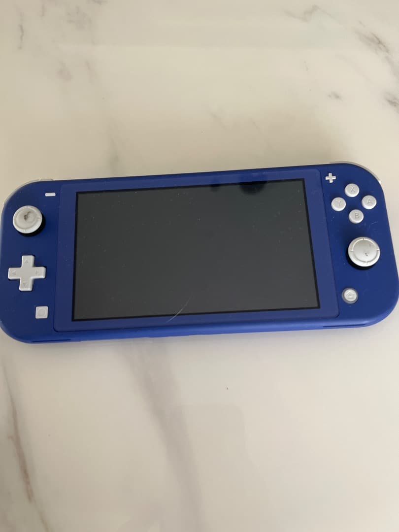 Nintendo Switch Lite 青 (壊れてる) Switch Liteの画面割れ。スピード修理させて頂きます。 | パソじゅく