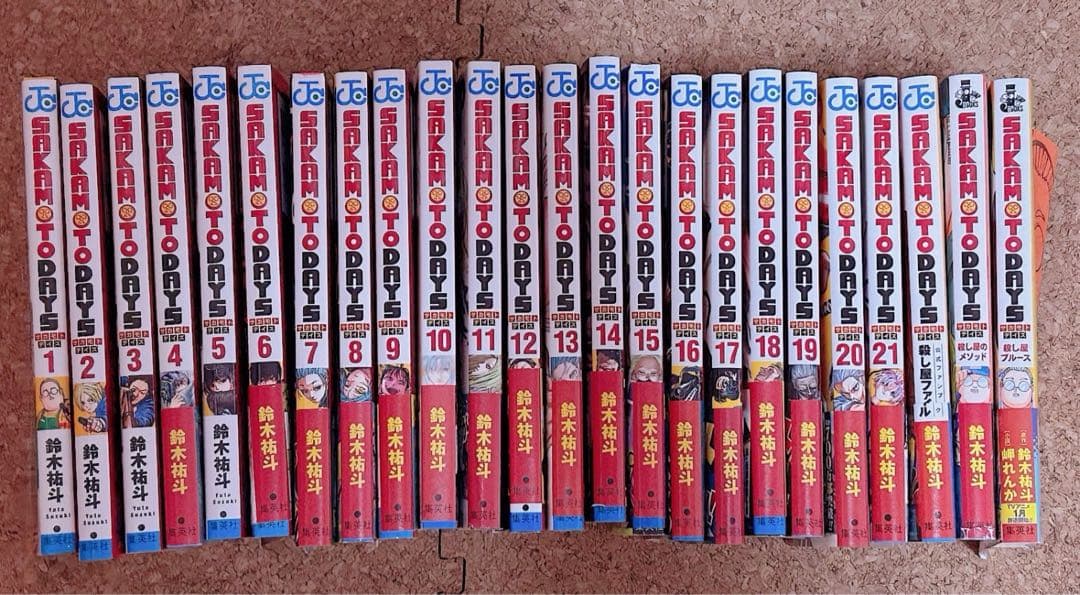 SAKAMOTODAYS サカモトデイズ サカデイ 漫画 全巻 1-21+α Sakamoto Days, Vol. 21 | Book by Yuto Suzuki | Official Publisher